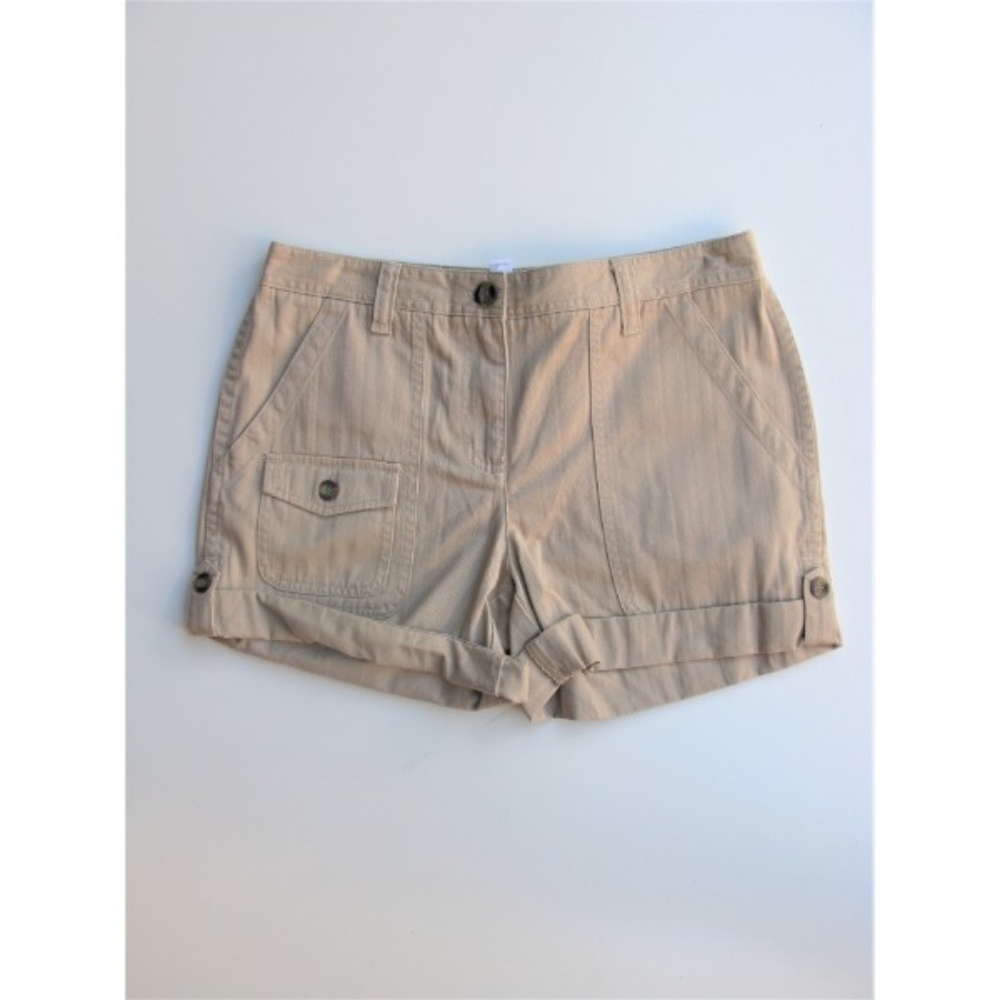 4/$25 Saturday Style Chino Cargo Shorts NWT